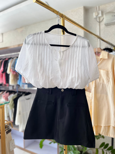 Summer Solid Short Skirts